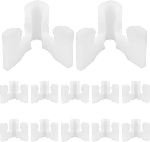 40pcs Shoe Shelf Brackets - DIY Shoe Rack Pipe Connector Support -