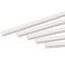 MECCANIXITY ABS Plastic Rod Round Solid White Bar, 6mmx250mm for DIY Model Material, Pack of 10