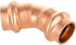 EFIELD 1/2" x 1/2" Copper Press Fit 45 Degree Elbow Fittings, Pack of 10 for Copper Tube Connection