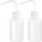 Oubest 2pcs 150ml 5oz Small Squeeze Bottles, LDPE Plastic Squirt Water Bottle for Medical, Tattoo, Lash, Irrigation