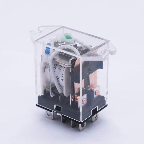 mxuteuk 2pcs DC 12V Coil 8 Pin 10A Electromagnetic Power Relay - General Purpose JQX-13F-DZ-DC12V
