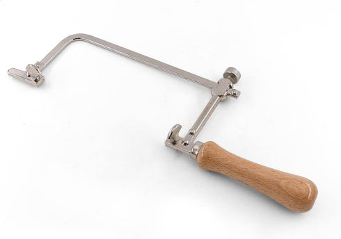Coping Saw Steel Frame for Cutting Wood, Stone, Jade, and Metal, Multifunction Hand Tool