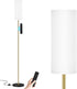 Ambimall 64'' Floor Lamps for Living Room with Remote Control and Stepless