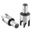 8Pcs Wood Plug Cutter Drill Bit Set, Carbon Steel Straight and Taper Claw, 5/8" 1/2" 3/8" 1/4"