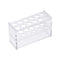 uxcell Acrylic Test Tube Holder Lab Stand Rack, 2x6 Wells for 10ml Centrifuge Tubes, Clear