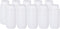 PATIKIL 15 Pcs 500ml Reagent Bottles, HDPE Wide Mouth Round Bottles with Screw Cap for Lab Storage