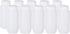 PATIKIL 15 Pcs 500ml Reagent Bottles, HDPE Wide Mouth Round Bottles with Screw Cap for Lab Storage