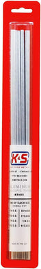 K&S 3403 Round Aluminum Telescopic Tubing Assortment, 8 Pieces, Made in The USA, Various Sizes