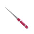 0.1mm (1-6.5mm) Stainless Aperture Ruler Taper Full Round Dia Scale Feeler Hole Inspection Measuring Ruler, Accuracy