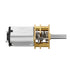 uxcell Micro Speed Reduction Motor, DC 6V 50RPM with Full Metal Gearbox, 0.18A Electric Gear Box Motor