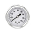 PIC Gauge S202L-254F: 2.5" Dial Pressure Gauge, 0/160 psi Range, Glycerine Filled, Stainless Steel Case, Brass Internals
