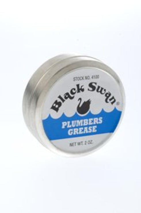 Black Swan 04100 Plumber's Grease 2oz - Special Lithium Soap Combination, Silicone