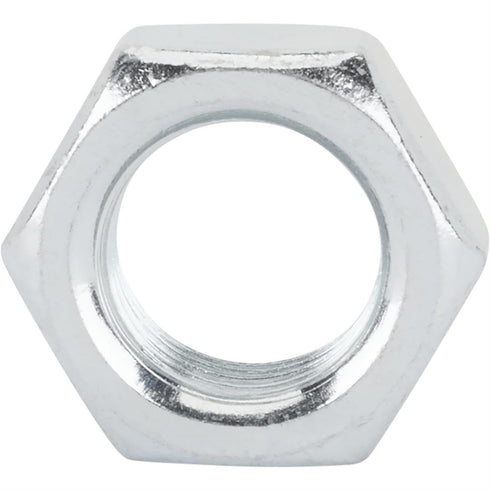 Speedway Motors 3/4 Inch-16 Pack 6 Steel Jam Nuts Left Hand Fine Thread, Zinc Plated Thin Profile Lock Nuts for Rod