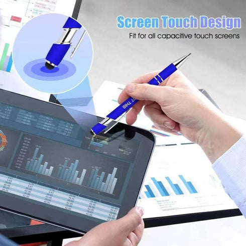 Inspirational Pens, 30 Pieces, Motivational Ballpoint Pen with Stylus Tip, Bulk Gifts for Women