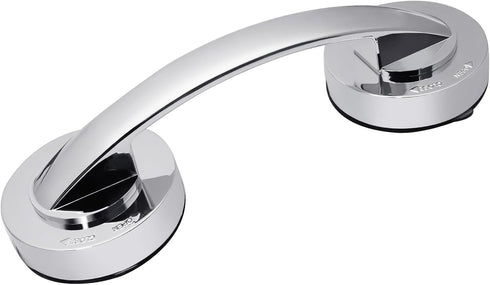 Hordion Suction Cup Door Handle, Suction Grab Bar Bathtub Shower Handle for Glass Doors Windows Kitchen Drawer Cabinet