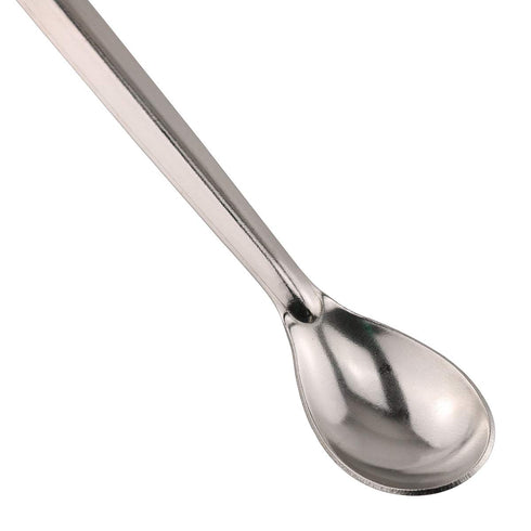 E-outstanding 3PCS Laboratory Spoon Spatula 2 in 1 Stainless Steel Lab Mixing Double End Reagent Tool, 20cm