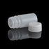 100Pcs 10ml PE Plastic Empty Small Mouth Graduated Lab Chemical Container, Reagent Bottle, Sample Sealing