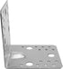 JCBIZ 4PCS 105x105x90mm L-Shaped Shelf Bracket Adjustable Heavy Duty Metal Corner Support Bracket Furniture Connecting