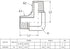 (2-PACK) 5500-06-06 Hydraulic Hose Adapter Fitting, 3/8" Male, 90° Elbow, Carbon Steel