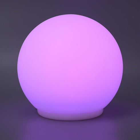 Naroote 10m, LED Glowing Ball Light, RGB Color Changing Globe Mood Lamp, Rechargeable Colorful Mood Lamp with Ideal