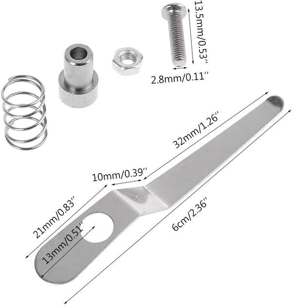 Stainless Steel Specimen Presser Holder Slides Clips for Biological Microscope