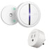 Wireless Remote Control Outlet Plug, 15A Remote Switch, 656ft RF Range for Indoor Lights, Appliances, White