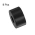 8pcs Rubber Spacer 1 Inch OD 0.4 Inch ID 0.6 Inch Thick Neoprene Round Anti Vibration Isolation Pads for Home Cars Boat