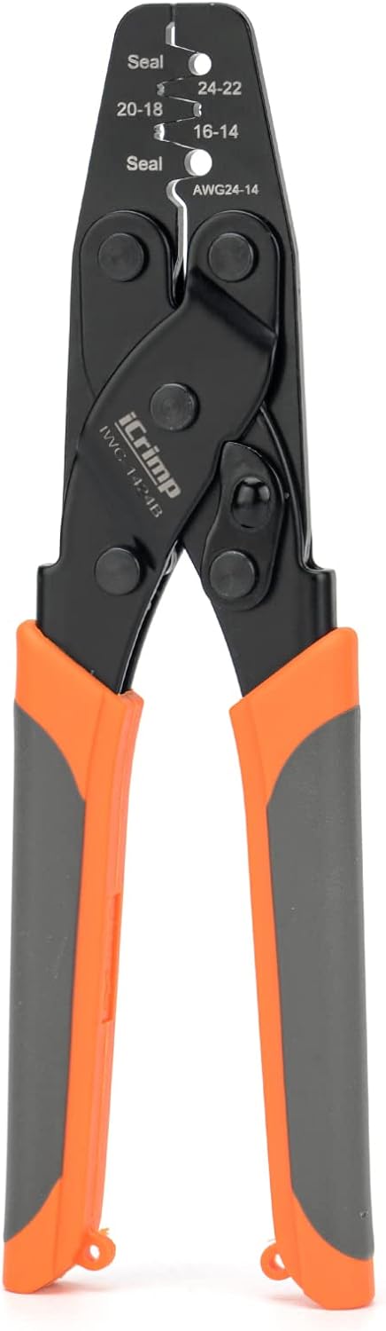 iCrimp Delphi Weather Pack Crimper, Metri Pack Crimping Tool for Sealed Weatherproof Automotive Electrical Connectors