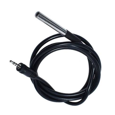 Senzooe Package (2M 2.5mm Stainless Steel Temperature Probe Temperature Sensor Connector)
