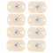 8pcs Sticky Pulley Swivel Caster Wheels for Storage Bin Adhesive Casters Ball