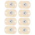 8pcs Sticky Pulley Swivel Caster Wheels for Storage Bin Adhesive Casters Ball