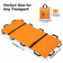 12 400lbs Portable Transport Stretcher with Rubber Handles & Carrying Bag Dog Stretcher & Gurney, Patient Animal Mover