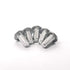 #4-40 x 1/4" Button Head Socket Cap Bolts Screws, 200 PCS, 304 Stainless Steel 18-8, Allen Hex Drive