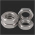 RWRAPS 5/10pcs M4 M5 M6 M8 M10 M12 M14 M16 M18 M20 304 Nut(10pcs,M18) Stainless Steel Thin Nuts Flat Tighting Hexagon