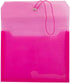 JAM PAPER Plastic Expansion Envelopes - Pink - Letter Booklet - 9 3/4 x 13 with 2.5 Inch Expansion - 12/Pack