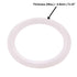 DERNORD Silicone Gasket Tri-Clover O-Ring - 2.5 Inch, Pack of 10