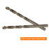 10pcs Cobalt Jobber Drill Bits 5.3mm / 0.209" M35 High Speed Steel HSS Twist Drilling Bit Tool