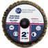 Benchmark Abrasives 2" Quick Change Zirconia Flap Disc Grinding Wheel - Pack of 10, 40 Grit for Finishing