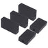 Zulkit 5Pcs Project Boxes ABS Plastic Electrical Project Case Power Junction Box Black