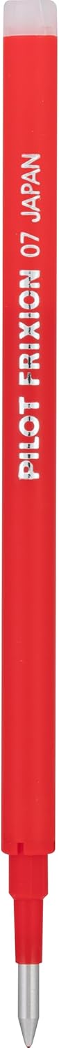 Pilot Gel Ink Refills for FriXion Erasable Gel Ink Pen, Fine Point, Red Ink, 18 Total Refills