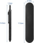 AUAUY 4 in 1 Multifunction Pen, Metal Cased Gravity Sensor Pen, 0.5mm 3 Color Ballpoint & Mechanical Pencil with Case