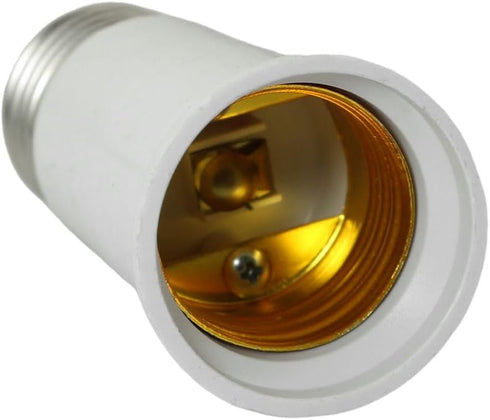 3PCS E26 80mm/3.15inch Socket Extender Extension Socket Adapter Light Bulb Socket Extension Lamp Holder Adapter
