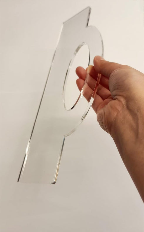 Oval Grip Charcuterie Board Handle Template, Acrylic Router Template for Home Kitchen Cutting Board Handle (11.75x4.1")