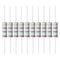 YOKIVE 10 Pcs Metal Oxide Film Resistors, Axis Lead Resistor for Electric Power Equipment (Grey, 5W, 150 Ohm)