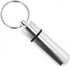 Oil Vial with Inner Vial, 4 Pack, Silver