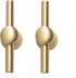 SANCHAKOU Gold Knobs for Dresser 2 Pack Chinese Style Drawer Shoe Cabinet Bedside