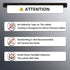 BETCKEY 4" x 2" (102 mm x 51 mm) Barcode Shipping & Multipurpose Labels, Compatible with Zebra & Rollo Printer, 2