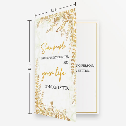 Mcduldul Unique Thank You Card Gifts for Men Women with Envelopes | Boss or Teacher Appreciation Cards