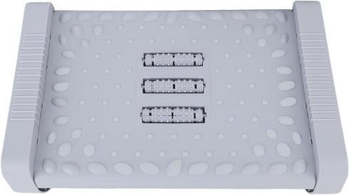 Aramox Rocking Foot Stool, Massage Foot Rest for Under Desk Relieve Fatigue Improve Posture, with Roller for Office