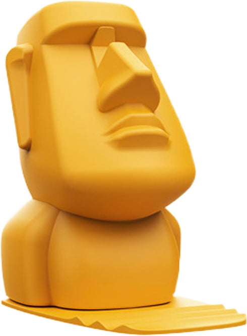 Generic Easter Island Statue Glass Holder, Funny Stone Stand - Man Head Eyewear Quirky Home Decor | Novelty Display